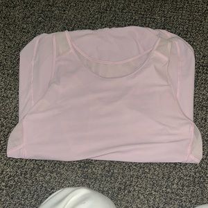 Pink Lululemon Tank top